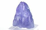 Brilliant Blue-Violet Tanzanite Crystal - Merelani Hills, Tanzania #208072-3